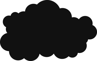 cloud flat cartoon. cloud icon symbol concept. Vector flat cartoon cloud illustration for web sites and banners design.