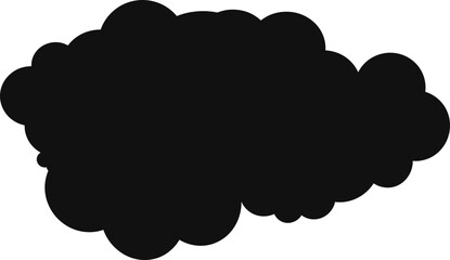 cloud flat cartoon. cloud icon symbol concept. Vector flat cartoon cloud illustration for web sites and banners design.