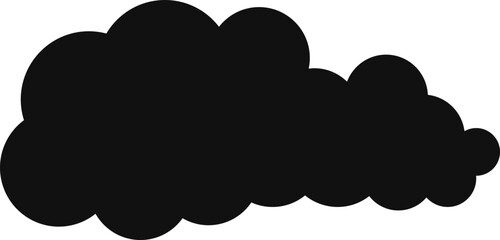 cloud flat cartoon. cloud icon symbol concept. Vector flat cartoon cloud illustration for web sites and banners design.