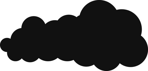 cloud flat cartoon. cloud icon symbol concept. Vector flat cartoon cloud illustration for web sites and banners design.