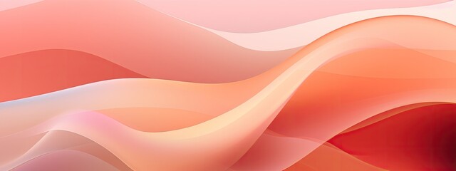 Smooth Peach Fuzz 2024 waves create a tranquil and aesthetic background, suitable for various creative projects.