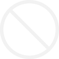 Icon symbol ban. Sign forbidden. Circle sign stop entry and slash line