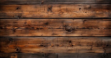 Fototapeta premium The Natural Artistry of a Rustic and Grungy Dark Brown Wooden Texture for a Classic Background Look