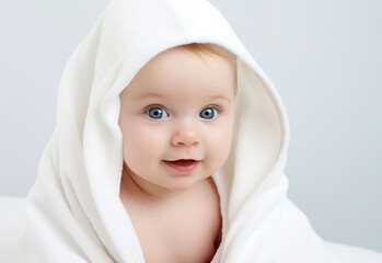 baby in towel