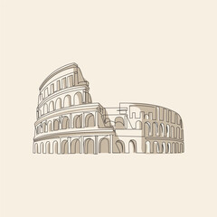 Colosseum of Power and Beauty in One Line