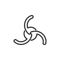 Fan icon vector