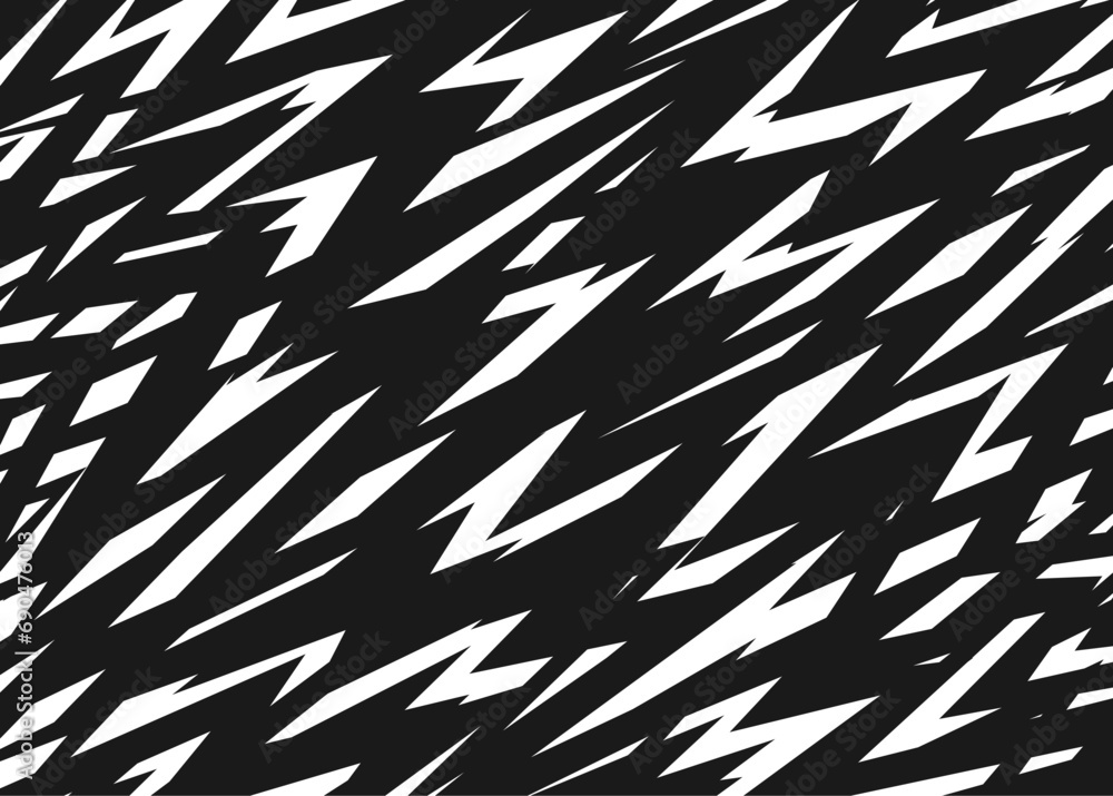 Poster Abstract background with seamless sharp and slash line pattern. Raw scratch pattern