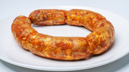 Traditional Georgian sausage Kupati, mainly produced in the Mingrelia region