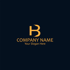 unique luxury minimal alphabet letter B logo. minimalist english letter B logo elements. professional company logo. simple b logotype.