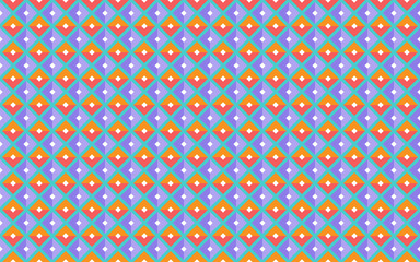 polygon orange and purple soft color seamless pattern PNG