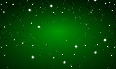 Vector modern dark green glowing bokeh background design