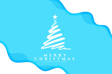 merry christmas and new year eve celebration background design