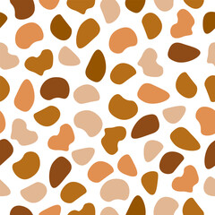Skin animal pattern. Spot seamless pattern