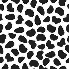 Skin animal pattern. Spot seamless pattern