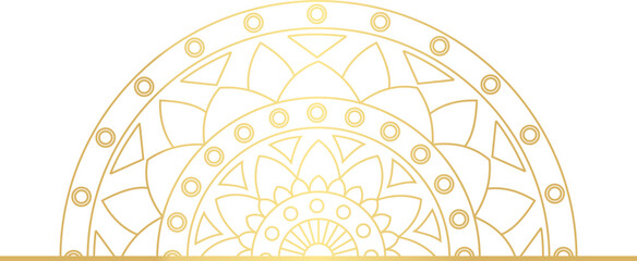 Gradient Mandala Pattern