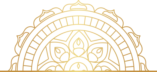 Poster Gradient Mandala Pattern © Ciemplo