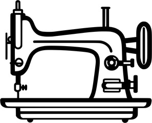 Handcraft Embroidery Sewing Machine Vintage Icon
