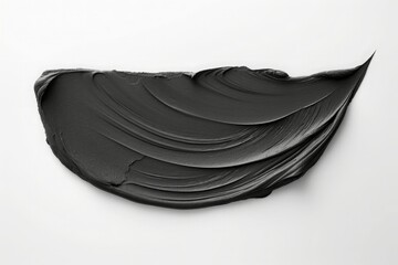 Charcoal mud mask texture