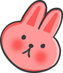 Cute decorative stickers in coffee shop style