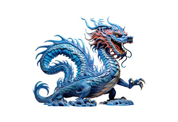 Chinese_dragon_blue_colorful_full_body._No_shadows_