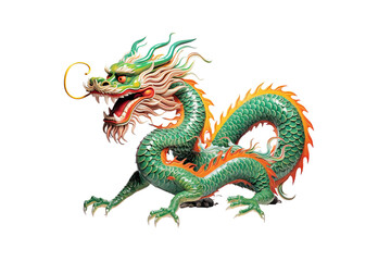 Fototapeta premium chinese dragon statue