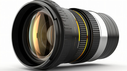 3D structure of a professional lens