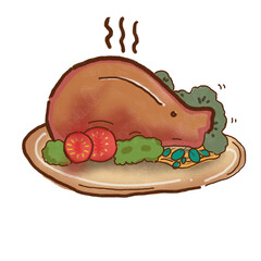 chicken with vegetables