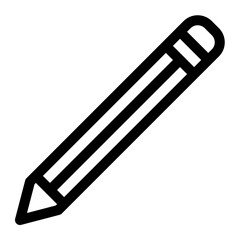 pencil line icon