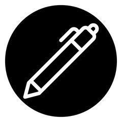 pen glyph icon