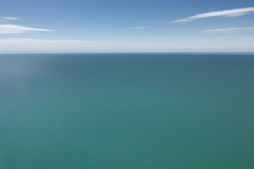 Fototapeta premium blue sky and sea