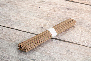 Asian aw soba bukwheat noodle