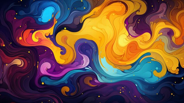 Luxury Abstract Fluid Art Painting Background, Flat Design Style, Pop Art , Wallpaper Pictures, Background Hd