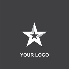 Obraz premium star logo