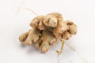 Raw ginger root fot cooking
