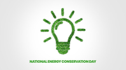 International Energy Day, National Energy Conservation Day. save the planet save energy and create...