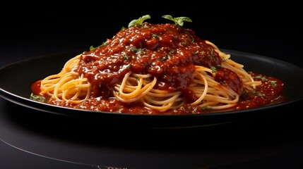 spaghetti perfection, where each strand is a visual testament to the culinary journey that unfolds...