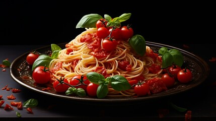 spaghetti perfection, where each strand is a visual testament to the culinary journey that unfolds...