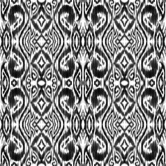 Ethnic abstract ikat art. Seamless pattern in tribal, folk embroidery, and Mexican style TRADITIONAL INDIAN .