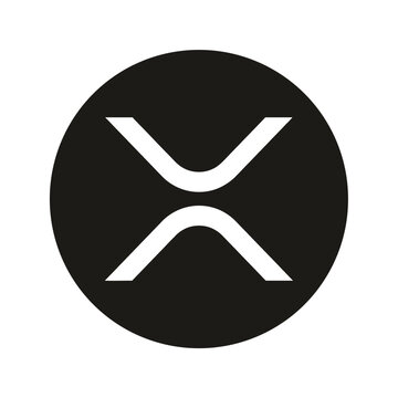 XRP crypto Token Coin blockchain symbol logo icon pictogram
