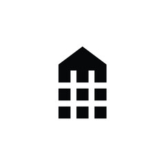 Hashtag House Logo. Suitable for real estate, construction, hospitals, hotels, etc.