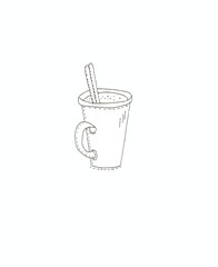 Waterfall flower notebook fly file name library documents rose natural illustration