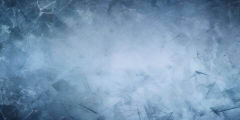 ice winter background cracks grunge texture, Generative AI 