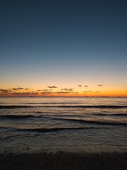 바다의 일출, 일몰