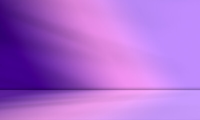 Pastel background Studio bg Gradient Color Pink Blue Purple Podium 3d Light Shadow Floor Kitchen...