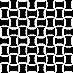 Wallpaper with Seamless repeating pattern.  Black and white pattern . Abstract background. Monochrome texture  for web page, textures, card, poster, fabric, textile.