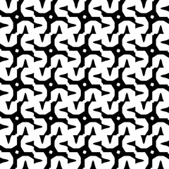 Wallpaper with Seamless repeating pattern.  Black and white pattern . Abstract background. Monochrome texture  for web page, textures, card, poster, fabric, textile.