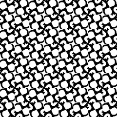 Wallpaper with Seamless repeating pattern.  Black and white pattern . Abstract background. Monochrome texture  for web page, textures, card, poster, fabric, textile.