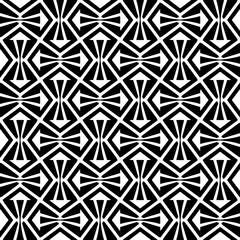 Wallpaper with Seamless repeating pattern.  Black and white pattern . Abstract background. Monochrome texture  for web page, textures, card, poster, fabric, textile.