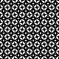 Wallpaper with Seamless repeating pattern.  Black and white pattern . Abstract background. Monochrome texture  for web page, textures, card, poster, fabric, textile.