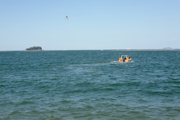 person on the boat